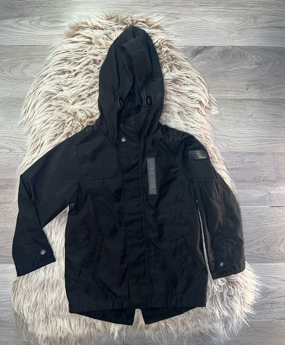 Solocote Toddler Black Jacket Size 3/4y